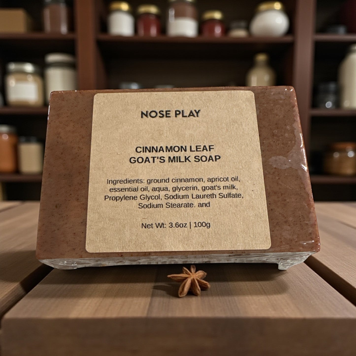 CINNAMON LEAF GOAT'S MILK SOAP