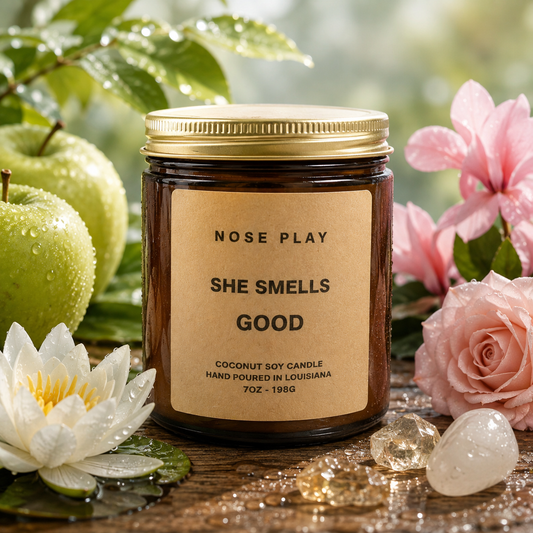 SHE SMELLS GOOD CANDLE