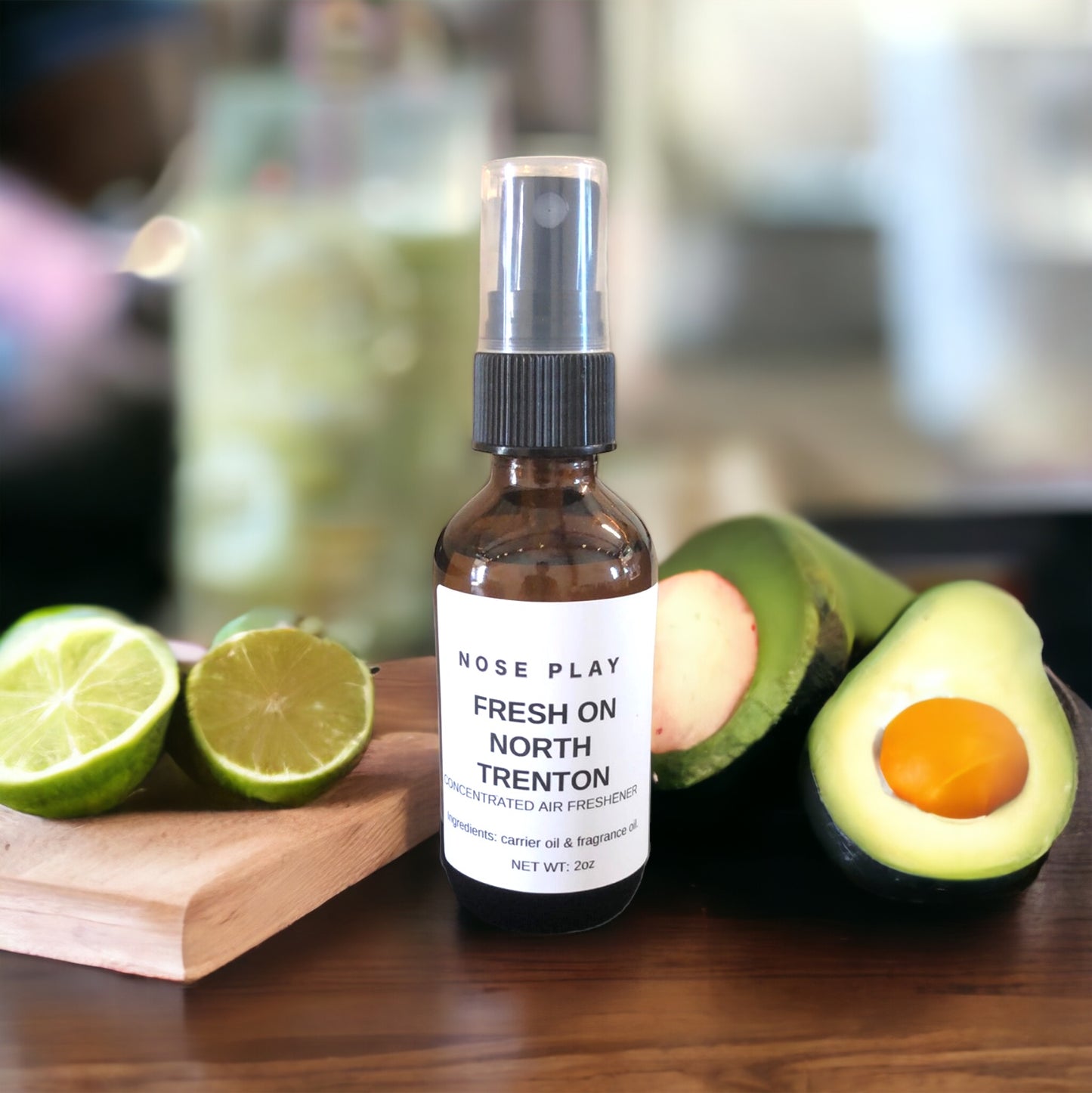 FRESH ON NORTH TRENTON OIL BASED CAR AIR FRESHENER