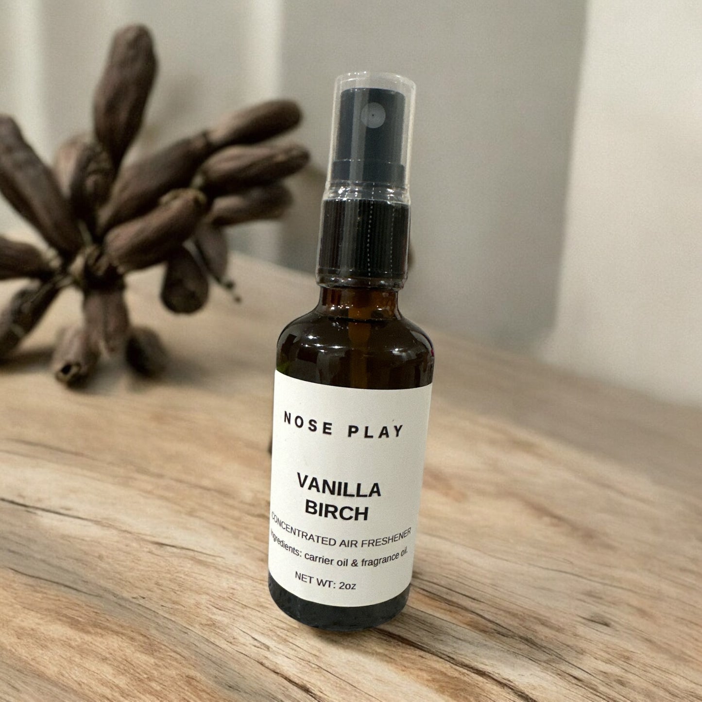 VANILLA BIRCH OIL BASED CAR AIR FRESHENER