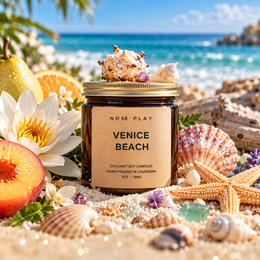 VENICE BEACH CANDLE | Ozonic + Water Lily + Peach