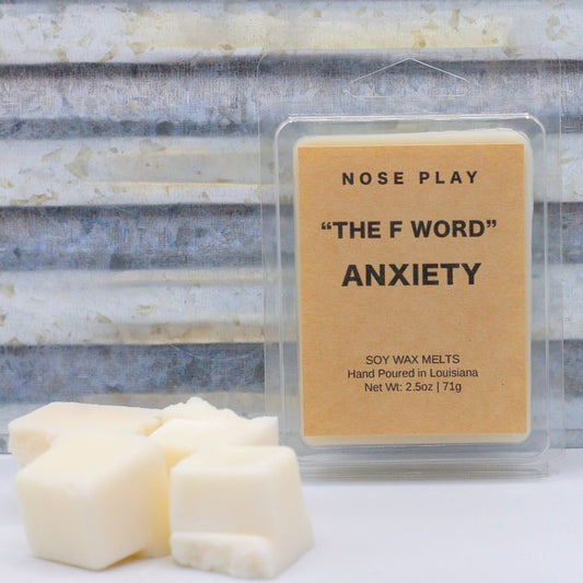 THE F WORD ANXIETY SOY WAX MELTS