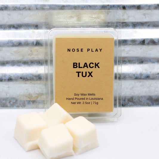 BLACK TUX SOY WAX MELTS
