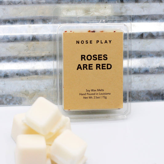 ROSES ARE RED SOY WAX MELTS