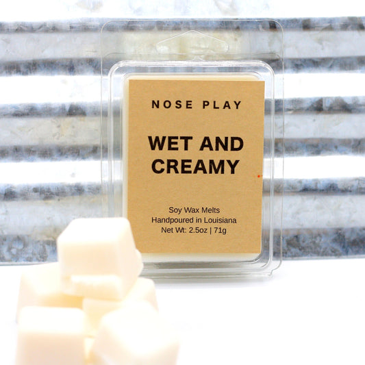 WET AND CREAMY SOY WAX MELTS