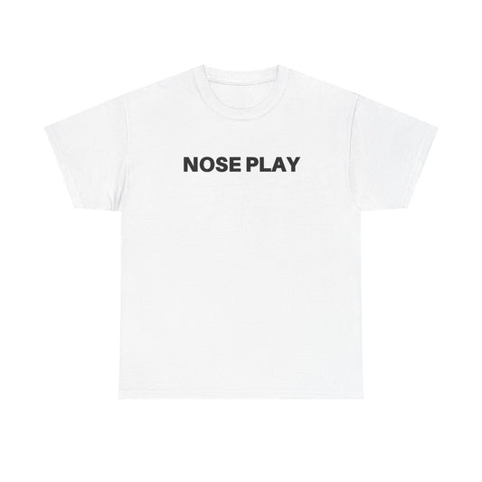 Nose Play Fill Your Space with Candles Not Negativity  Unisex Heavy Cotton Tee