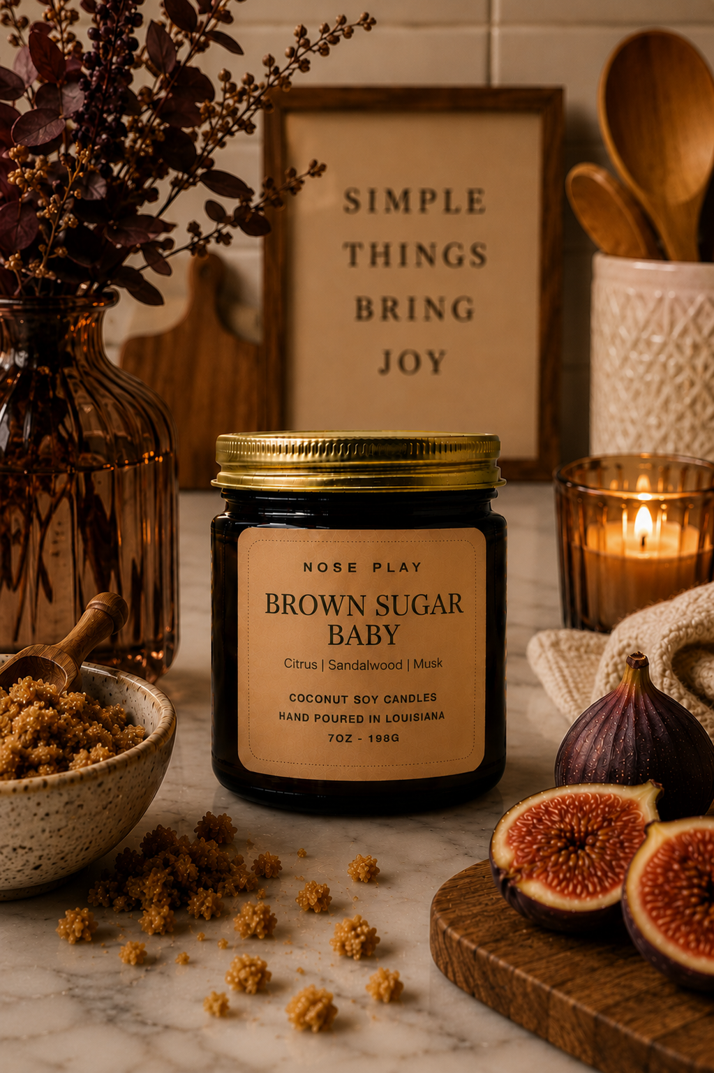 BROWN SUGAR BABY CANDLE