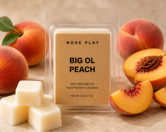 BIG OL PEACH WAX MELTS