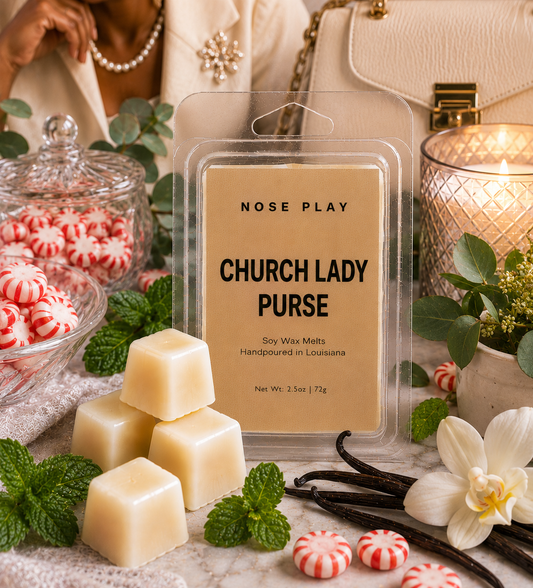 CHURCH LADY PURSE SOY WAX MELTS