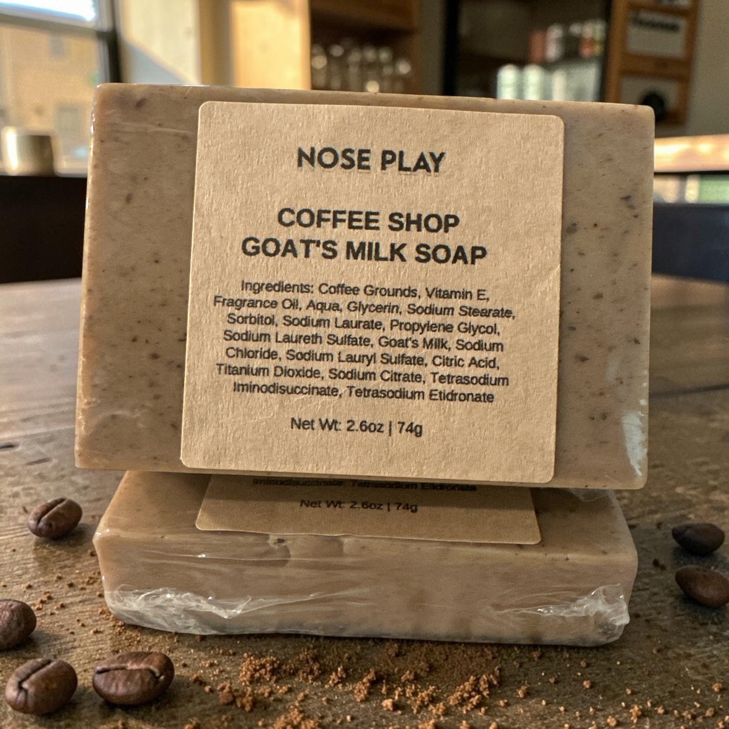 COFFEE SHOP GOAT'S MILK SOAP