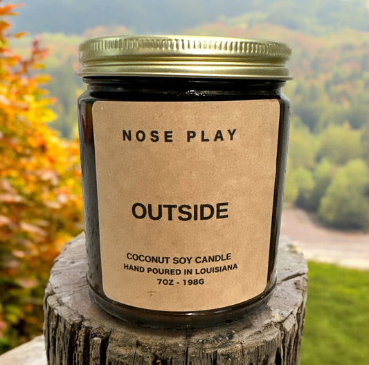 OUTSIDE CANDLE | Leaves