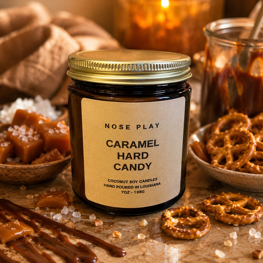 CARAMEL HARD CANDY CANDLE