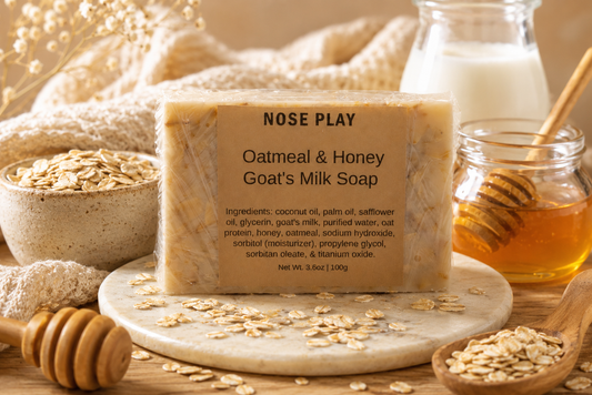 HONEY & OATMEAL GOAT'S MILK BAR SOAP
