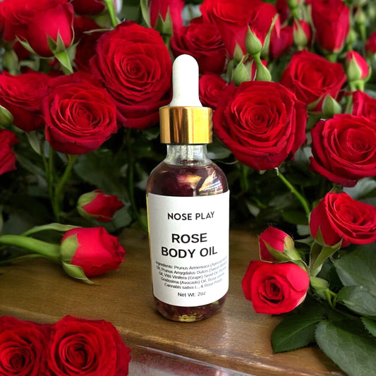 ROSE INFUSED BODY OIL