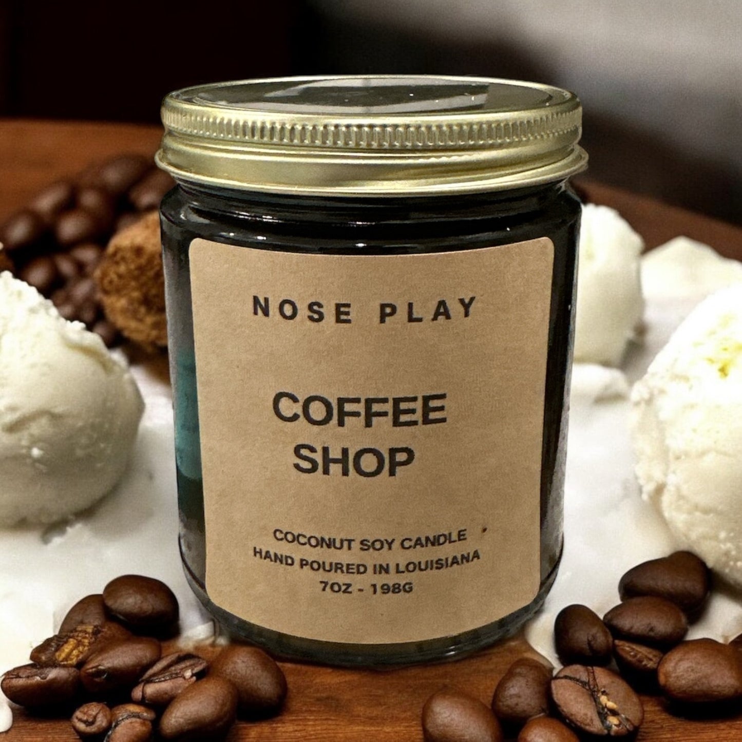 COFFEE SHOP | Espresso+Vanilla | Coconut Soy Candle