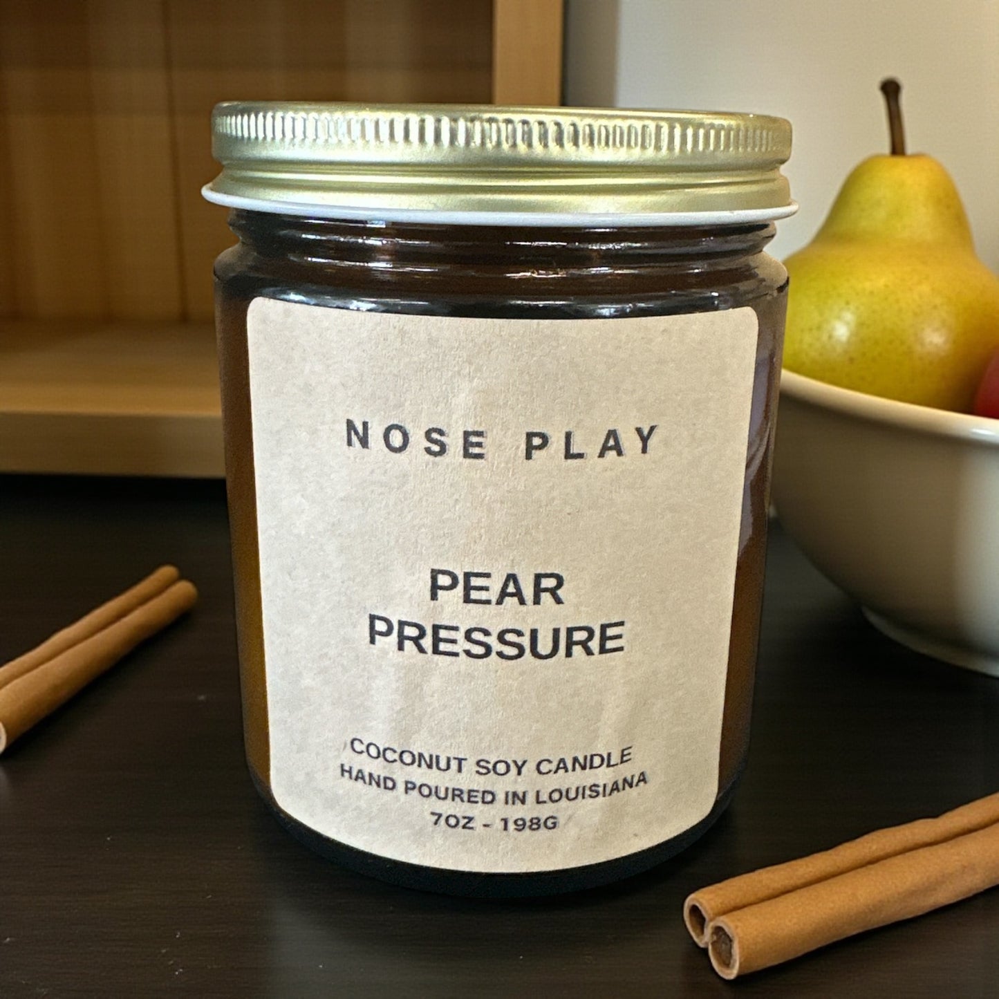 PEAR PRESSURE CANDLE