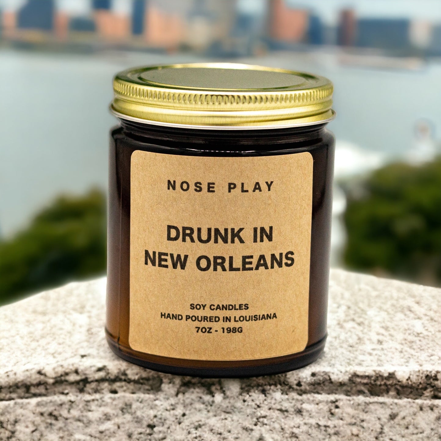 DRUNK IN NEW ORLEANS | Blackberry+Bourbon | Coconut Soy Candle