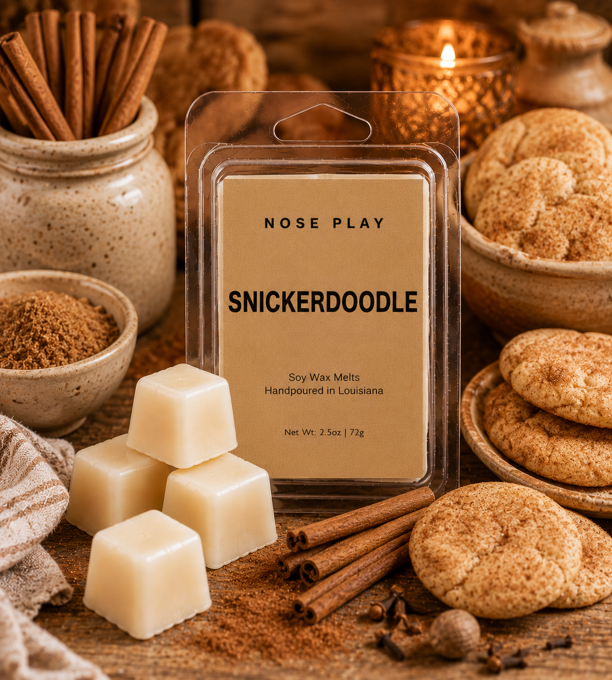 SNICKERDOODLE SOY WAX MELTS