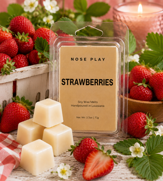 STRAWBERRIES SOY WAX MELTS
