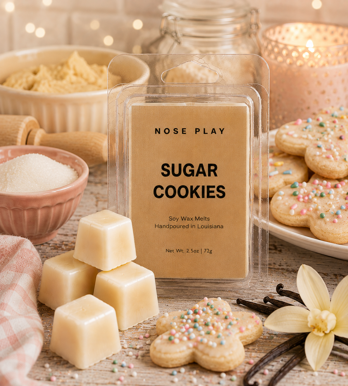SUGAR COOKIES SOY WAX MELTS