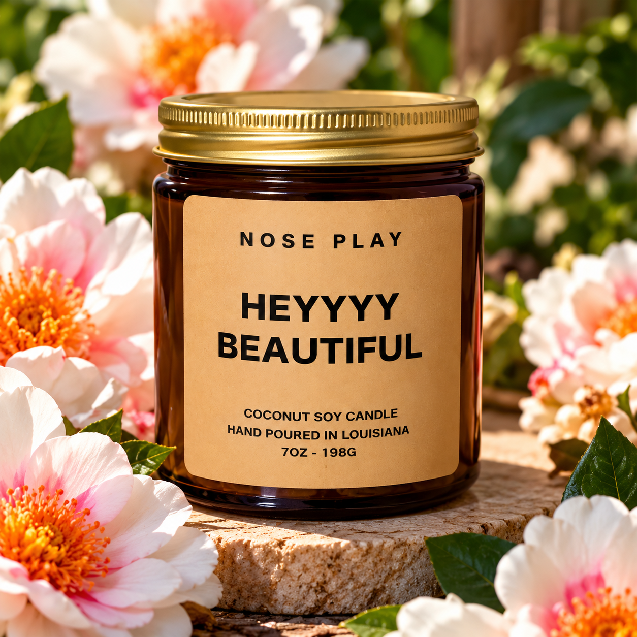 HEYYYY BEAUTIFUL CANDLE | Honeysuckle + Jasmine + Citrus
