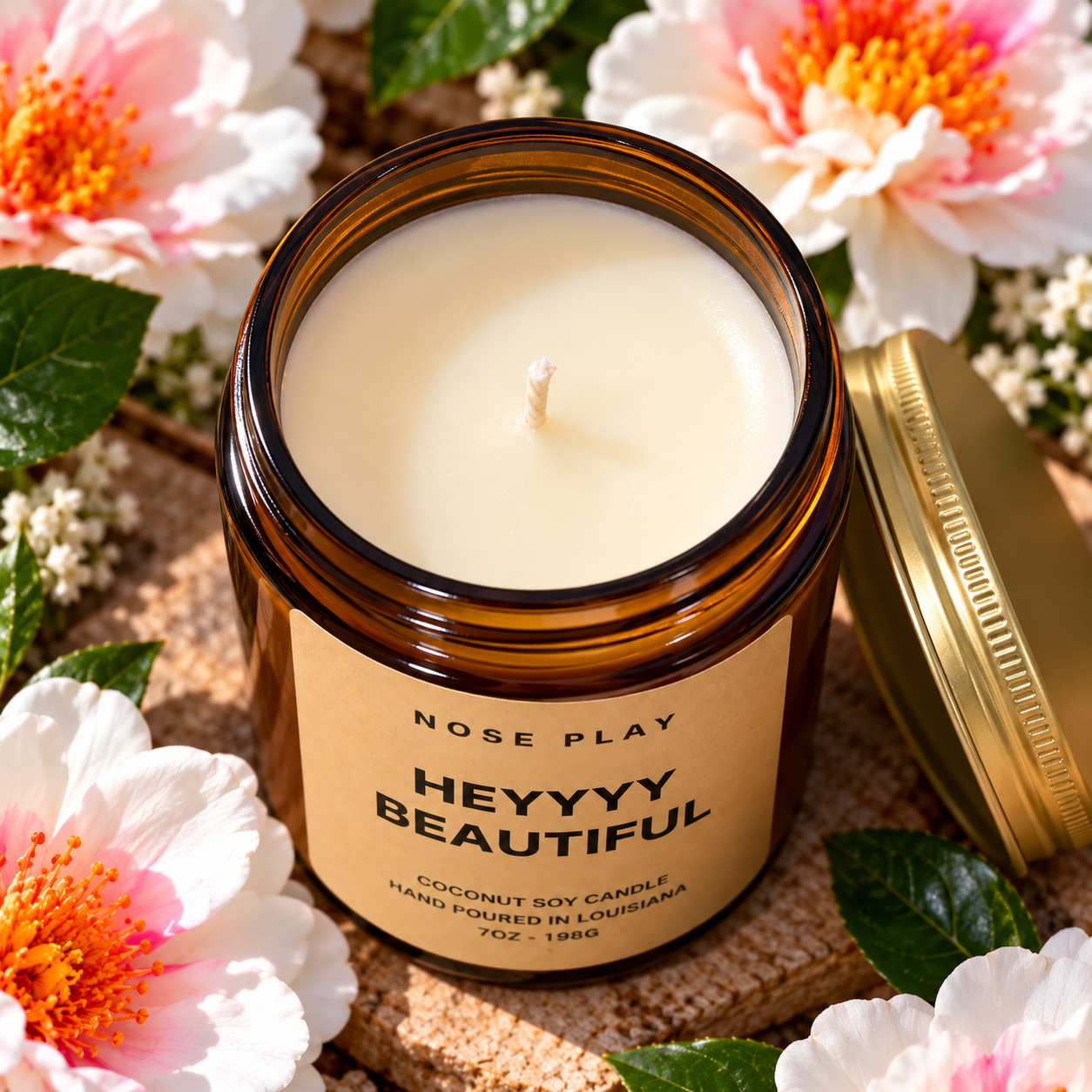 HEYYYY BEAUTIFUL CANDLE | Honeysuckle + Jasmine + Citrus