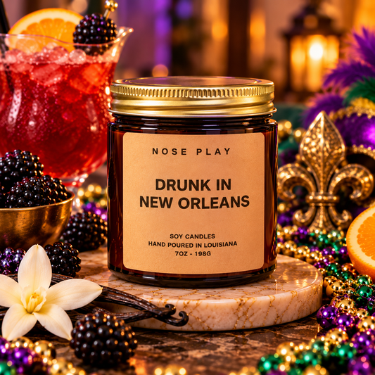 DRUNK IN NEW ORLEANS CANDLE | Blackberry + Bourbon + Vanilla