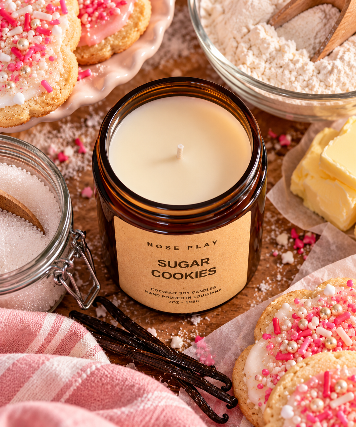 SUGAR COOKIES CANDLE | Sugar + Butter + Vanilla