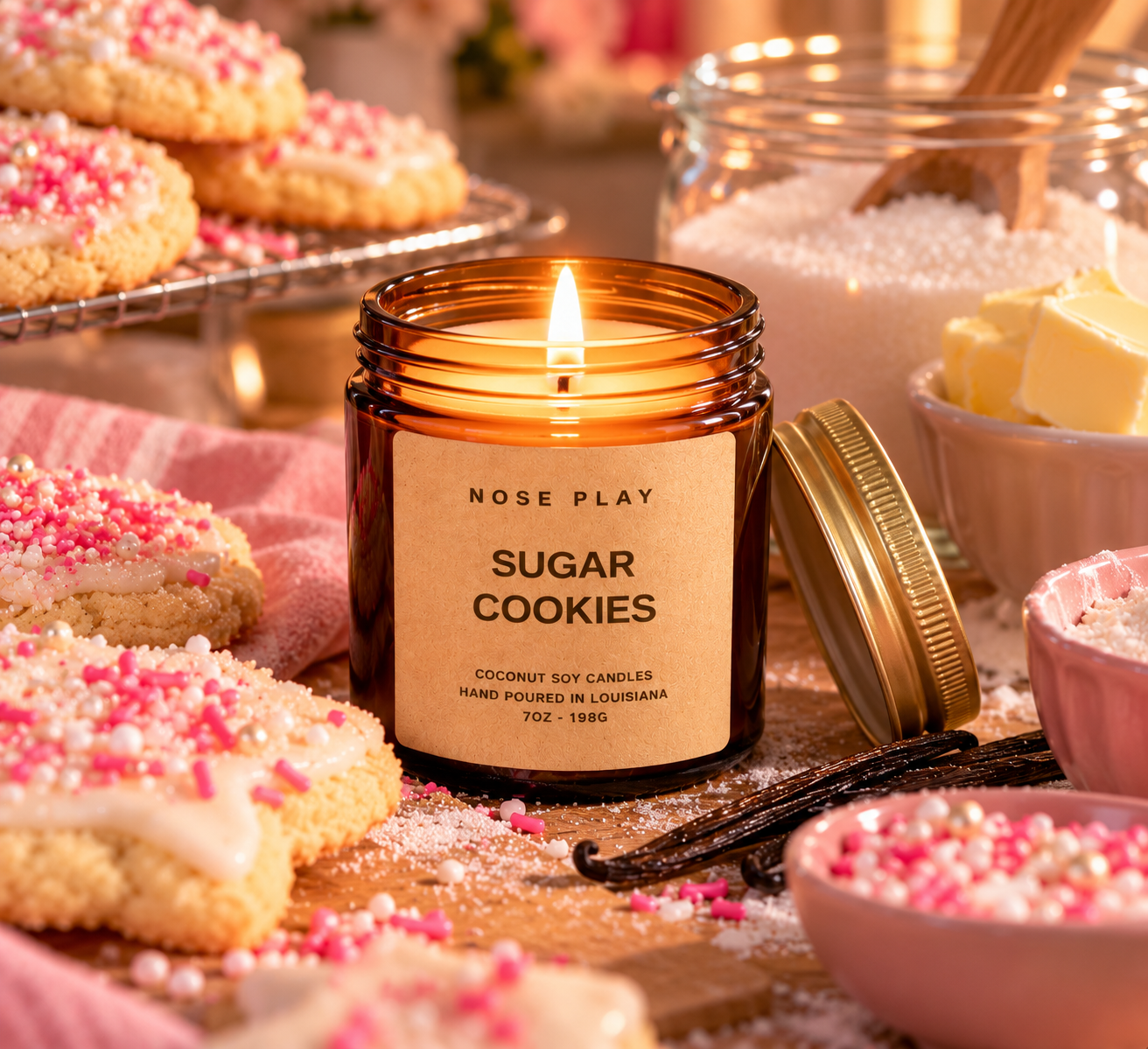 SUGAR COOKIES CANDLE | Sugar + Butter + Vanilla
