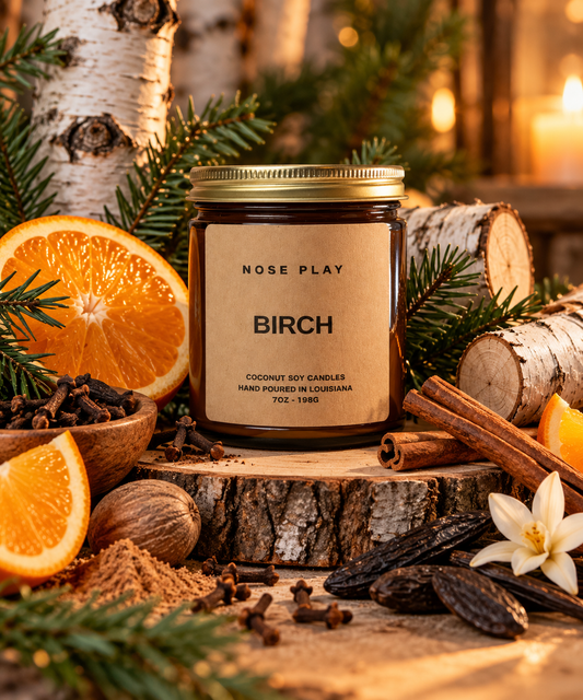 BIRCH CANDLE | Birch + Fir Needle + Cedarwood