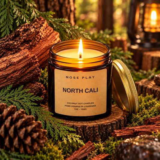 NORTH CALI CANDLE | Redwood + Cedarwood + Tonka