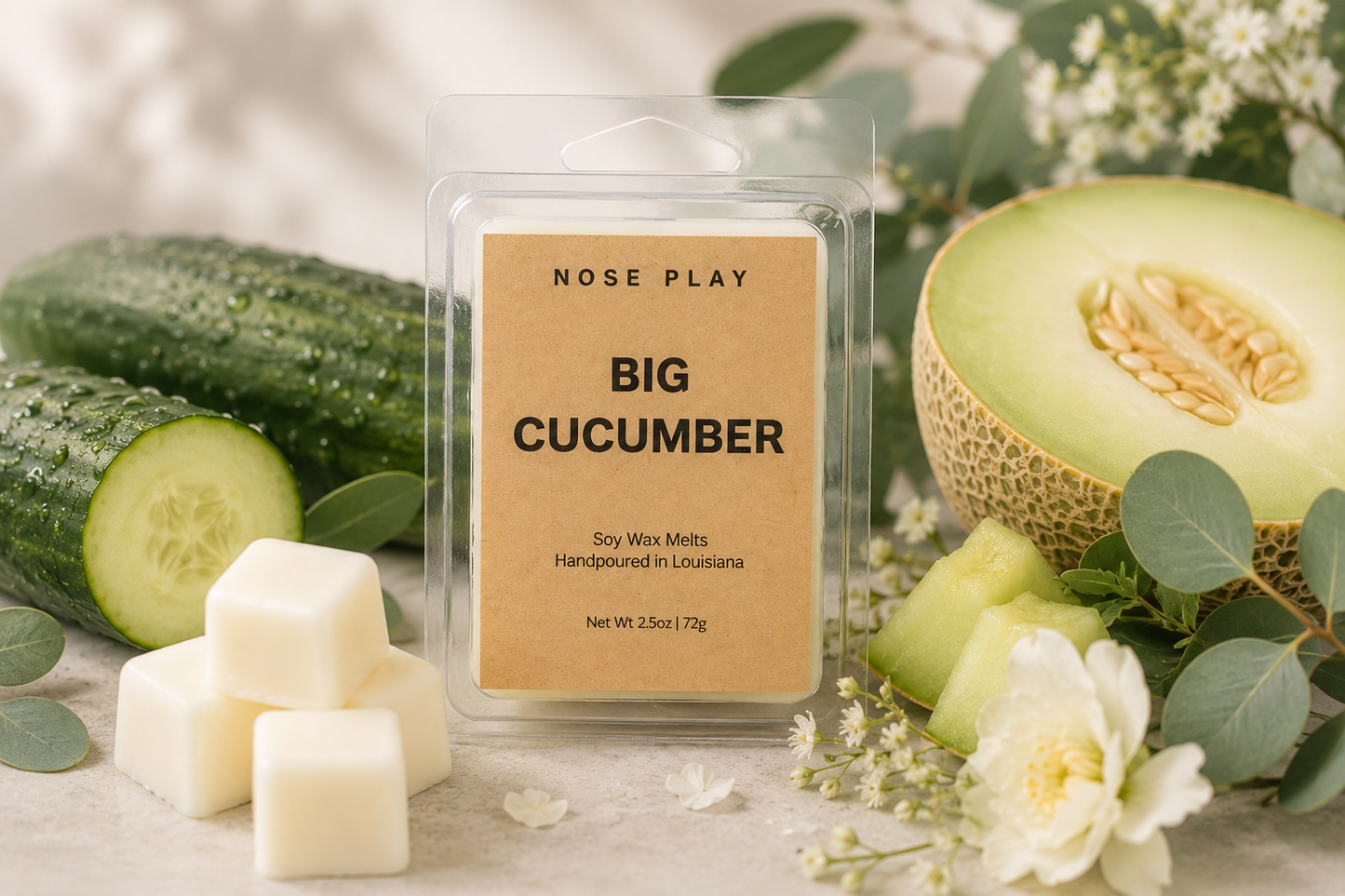 BIG CUCUMBER SOY WAX MELTS