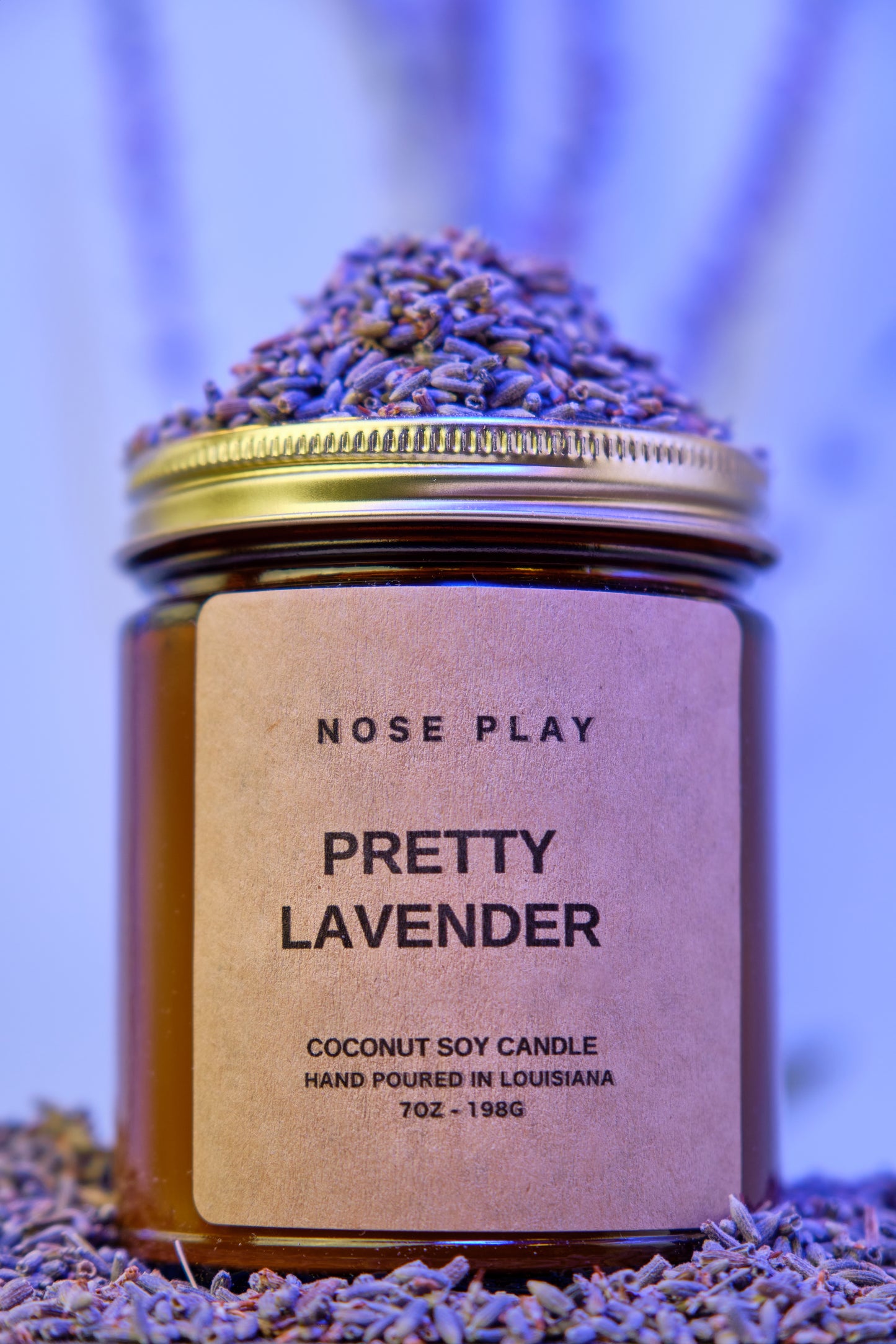 PRETTY LAVENDER | Lavender+Musk | Coconut Soy Candle